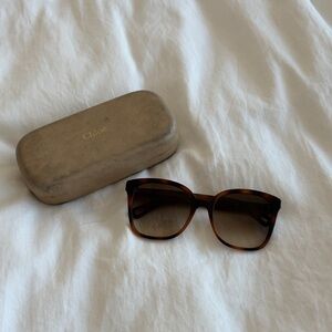 Perfect Condition Chloe Women's Tortoiseshell Sunglasses